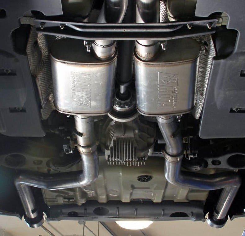 Flowmaster FlowFX Catback Exhaust Kit With Factory Active Exhaust Valves Dodge Charger Hellcat 6.2L 2015-2021