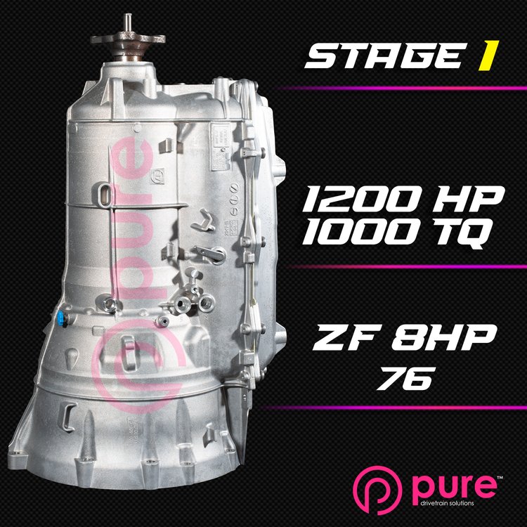ZF 8HP70 TRANSMISSION UPGRADE
