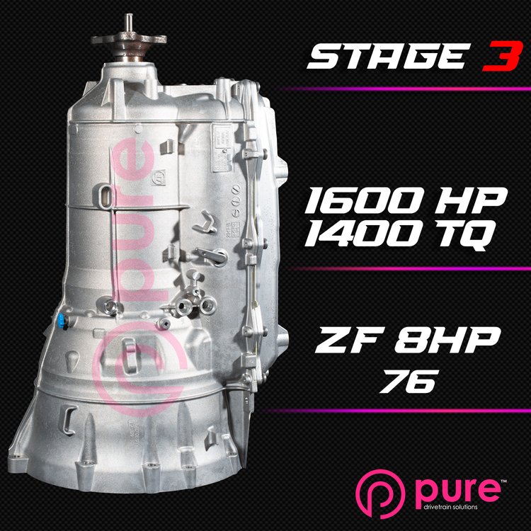 ZF 8HP70 TRANSMISSION UPGRADE