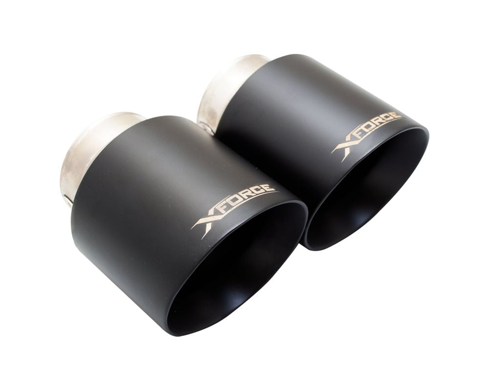 Xforce Exhaust Tail Pipe Tip Black Tip Option Toyota Supra GR 2019+