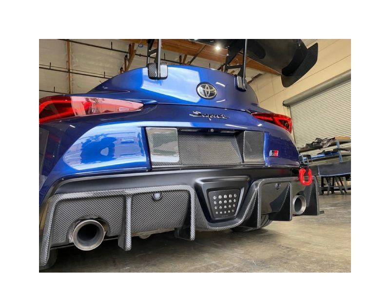 APR Performance License Plate Backing Toyota Supra A90 2020+