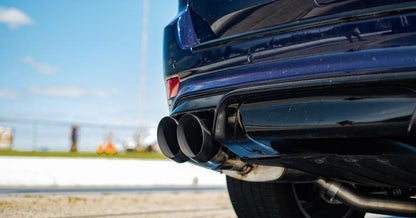 CORSA Performance 2.75" Catback Exhaust Dual Rear Exit with Twin 4.5" Black PVD Pro-Series Tips Jeep Grand Cherokee TrackHawk 2018-2020