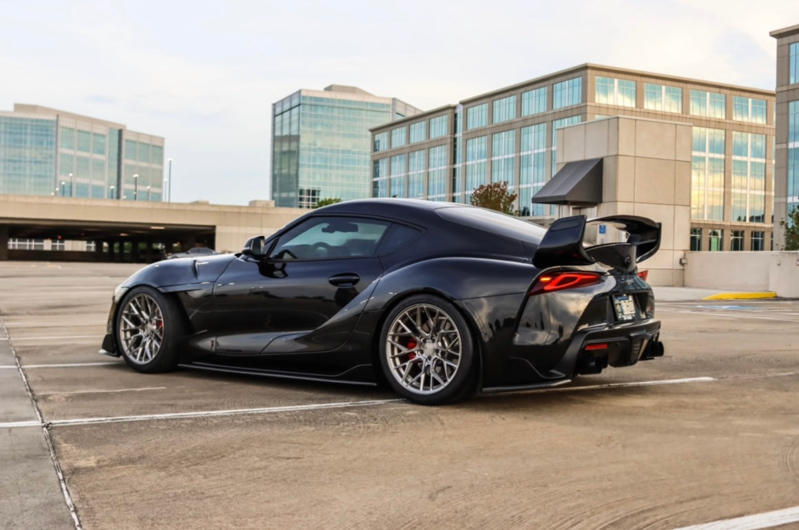 SH Designed A90 Carbon
Fiber Trunk Wing