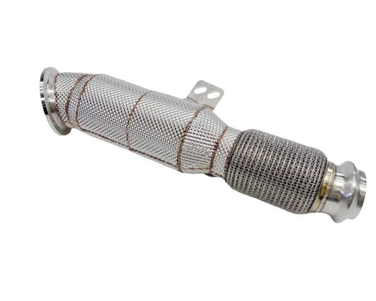 Racing Dynamics Catted Downpipe w/ HS BMW M340i B58 G20 2019+