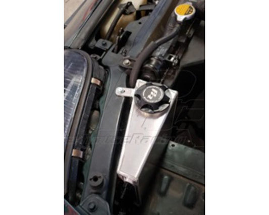 Powerhouse Racing Radiator Overflow Polished Toyota Supra 1993-1998