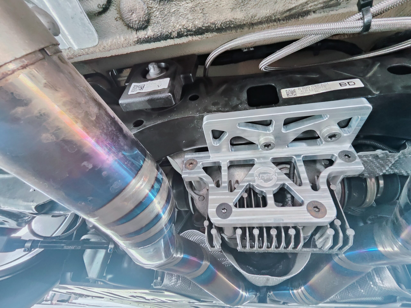 VTT A9X Supra/BMW Z4 Billet Diff Lock Down Kit