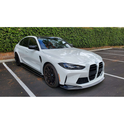 R1 Designed G80 M3 / G2X Carbon Fiber Side Skirt Extensions