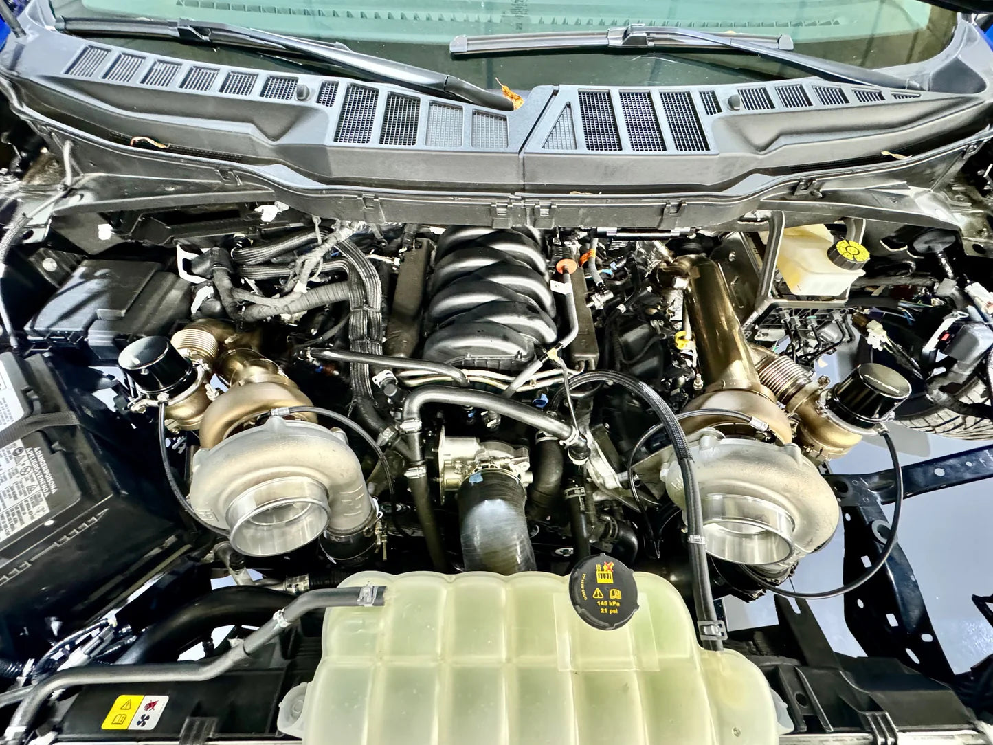 (Tru Street Solutions) F150 Base Twin Turbo Kit