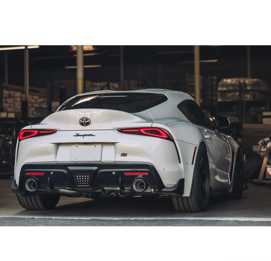 ARK Performance DT-S Catback Exhaust System w/ Burnt Tips Toyota Supra GR A90 2020-2023