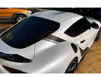 Rexpeed Carbon Fiber C-Pillar Decal- Toyota Supra GR 2020-2023