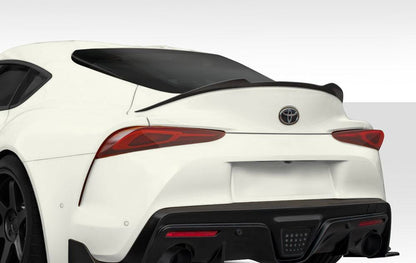 2019-2022 Toyota Supra A90 Carbon Creations Speed Rear Wing Add On - 1 Piece