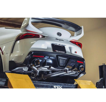 ARK Performance DT-S Catback Exhaust System w/ Burnt Tips Toyota Supra GR A90 2020-2023