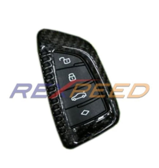 Rexpeed Dry Carbon Key Fob Cover - Black Toyota Supra 2020-2023