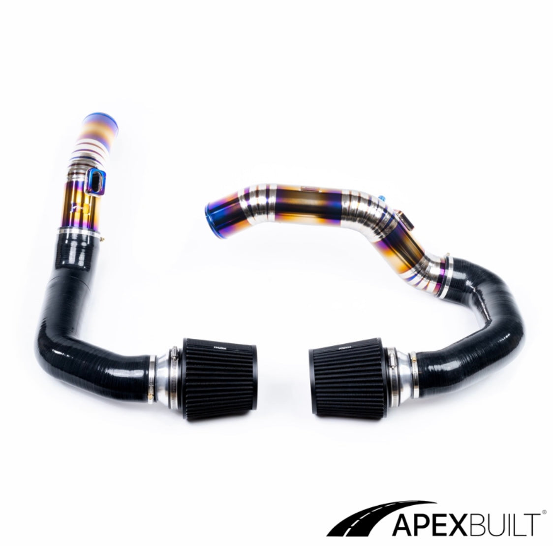 APEXBUILT® BMW F87 M2C, F80 M3, & F82/F83 M4 TITANIUM FRONT MOUNT INTAKE KIT (S55, 2015-20)