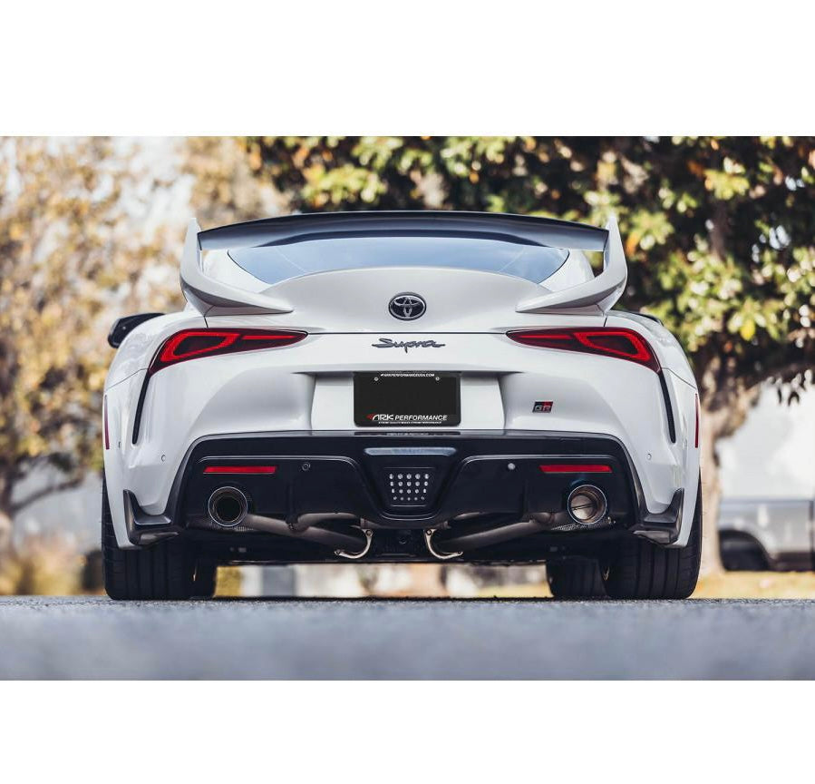ARK Performance DT-S Catback Exhaust System w/ Burnt Tips Toyota Supra GR A90 2020-2023