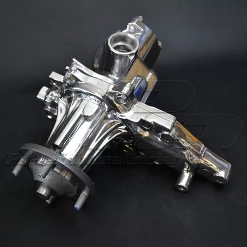 Powerhouse Racing Polished Water Pump Toyota Supra 2JZGTE 1993-1998